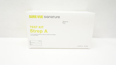 Fisher Healthcare 23200276 Sure-Vue Signature Strep A Test Kit (x) - Box of 50